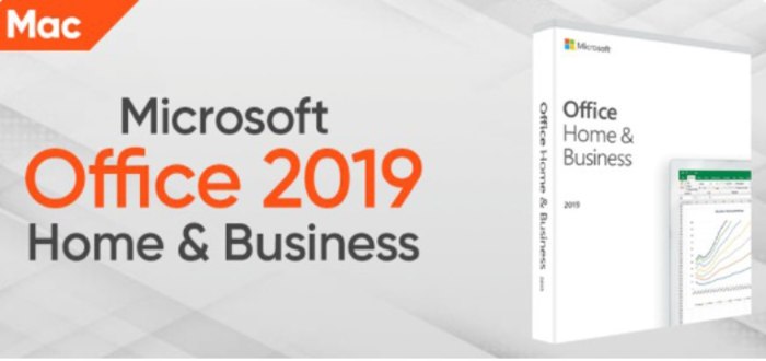 Office 2019 Home And Business 2019 Cho MAC