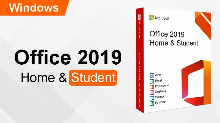 Key Office 2019 Home And Student theo tài khoản