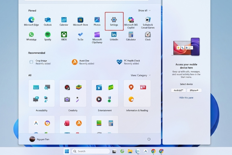 Phần Mềm Windows 11 Home
