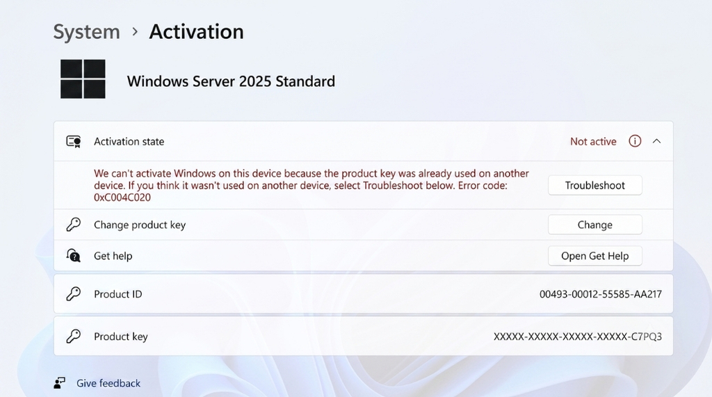 Phần Mềm Windows Server 2025 Standard