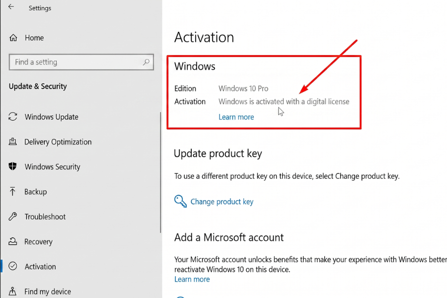 Kích hoạt Phần Mềm Windows 10 Pro