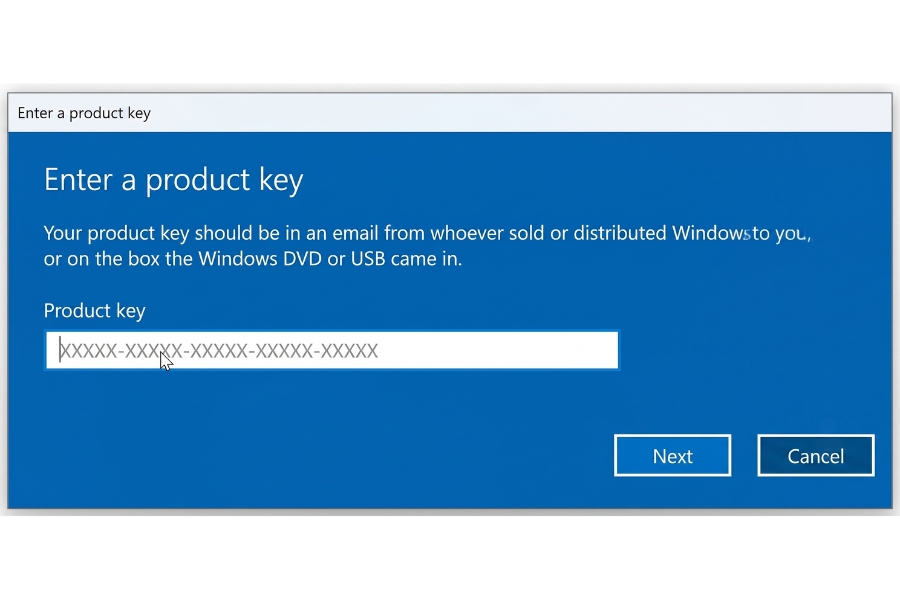 Kích hoạt Windows 10 Home