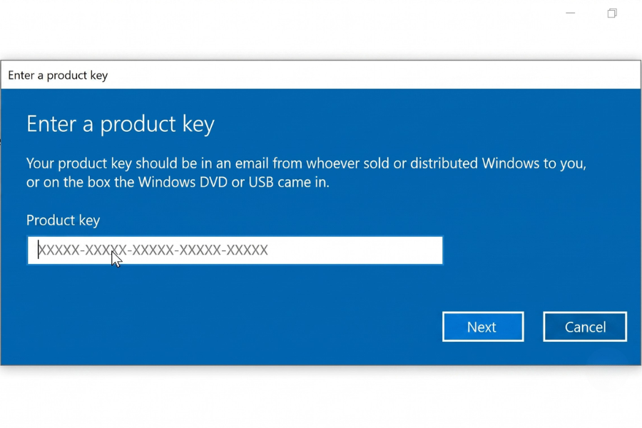 Cách kích hoạt Windows 10 pro N