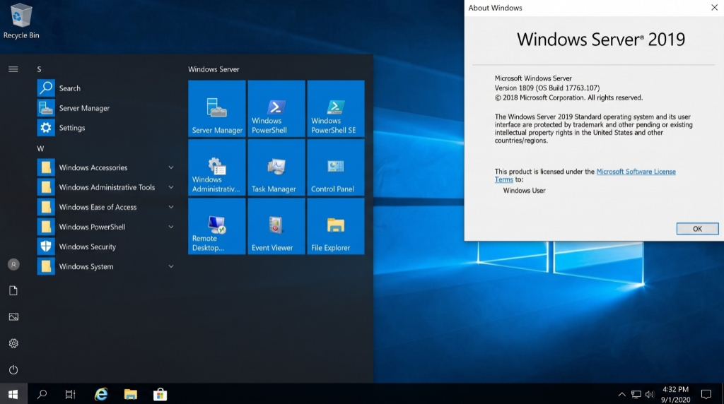 Phần Mềm Windows Server 2019 Standard