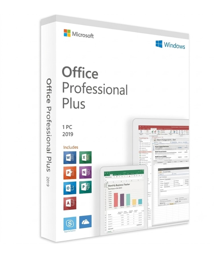 Phần mềm Office 2019 professional Plus - Active trên tài khoản của bạn
