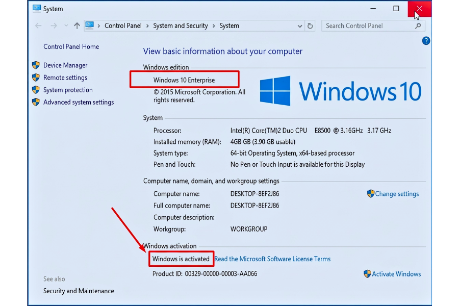 Windows 10 Enterprise