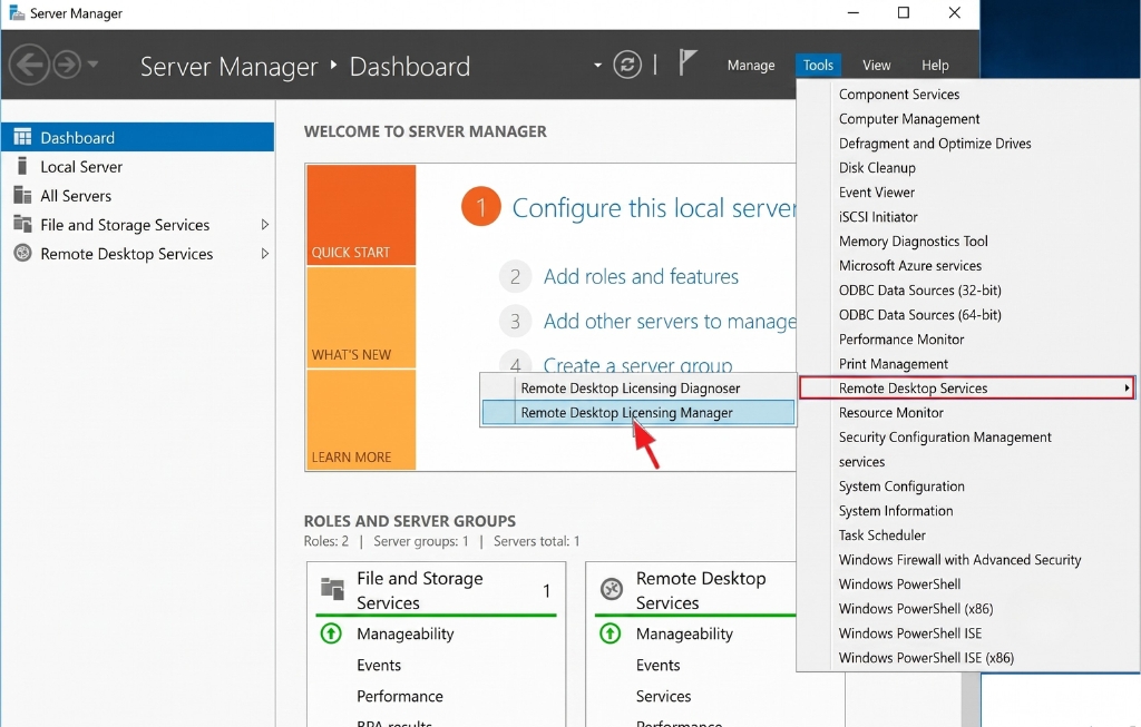 Windows Server 2022 RDS device connections (50) cal