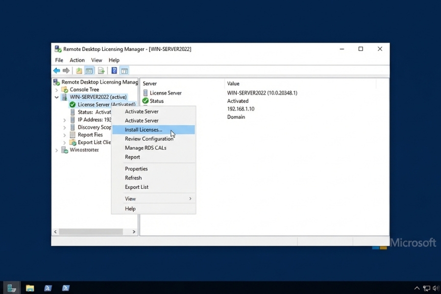 Windows Server 2022 RDS device connections (50) cal