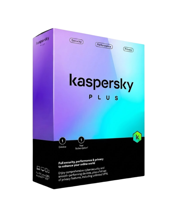 Phần mềm Kaspersky Plus 1 Thiết Bị 1 Năm