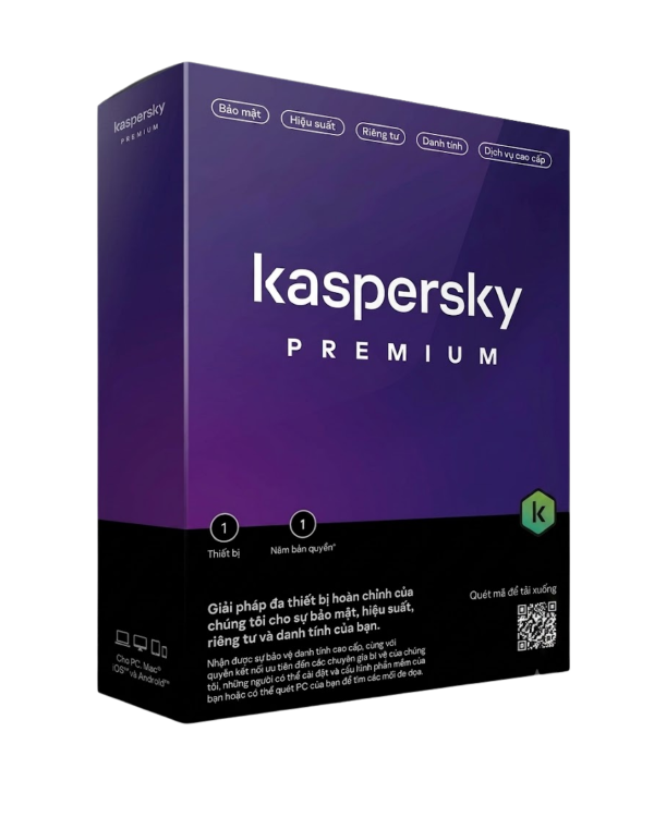 Phần mềm Kaspersky Premium 1 Thiết Bị 1 Năm