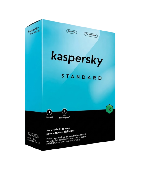 Phần mềm Kaspersky Standard 1 Thiết Bị 1 Năm