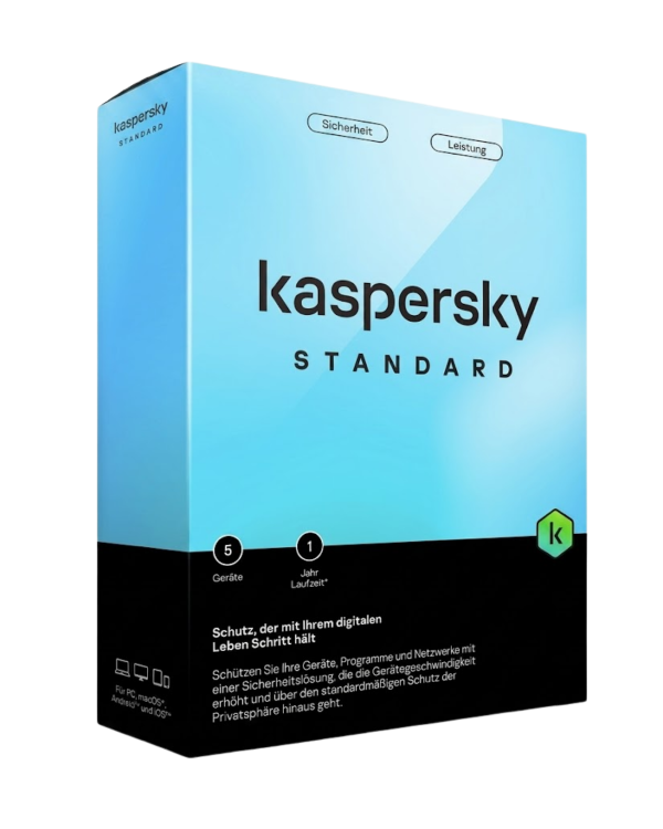 Phần mềm Kaspersky Standard 1 Thiết Bị 1 Năm